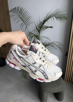Жіночі кросівки asics gel nyc 2025 beige white 36-37-38-39-40-41