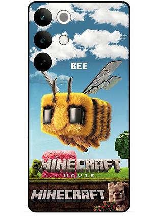Силіконовий чохол бампер для realme c85 гра майнкрафт minecraft