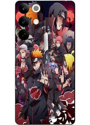 Силіконовий чохол бампер для realme c85 з малюнком наруто naruto аніме