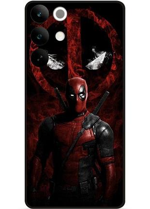 Силіконовий бампер чохол для realme c85 з малюнком deadpool дедпул