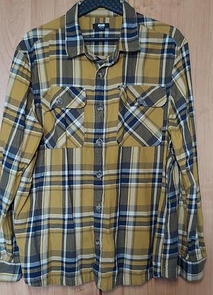 Рубашка байковая в клетку мужская jacamo