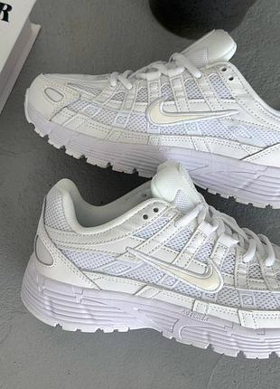 Кроссовки nike p-6000 white