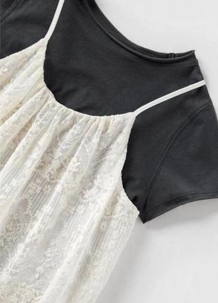 Zara стильне плаття сарафан з вишитого мережива 6 років 3