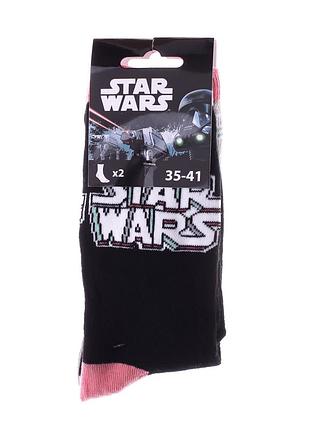 Носки star wars princesse leia 2p серый дит 35 - 41