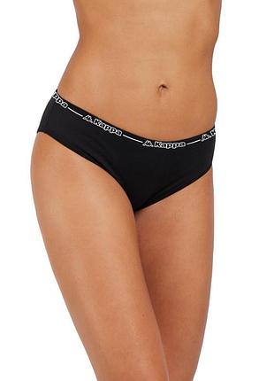 Трусы-слипы kappa slip sporty черный жин m