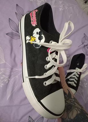 Детские подростковые кеды snoopy 6