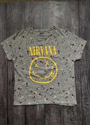 Жіноча футболка nirvana
