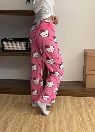 Піжамні штани hello kitty для затишних вечорів
