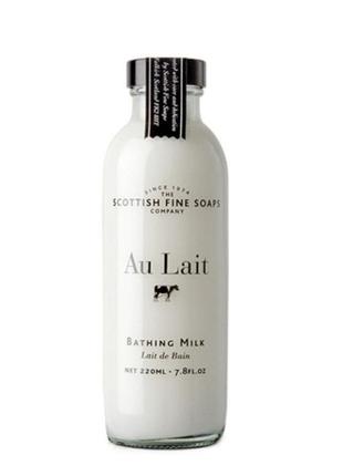 Молочко для ванни scottish fine soaps au lait bathing milk 440 ml1 фото