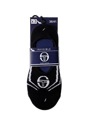 Носки sergio tacchini 3-pack черный жин 36-41 (13050380-2)