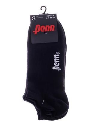 Носки penn sneaker socks 3 pair черный уни 35-40