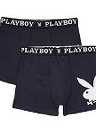 Набор из 2 трусы-боксеры playboy annya playboy boxershort синий чол s