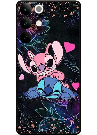 Силіконовий бампер чохол для realme c85 з малюнком стіч stitch