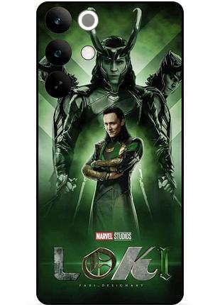 Чохол силіконовий бампер для realme c85 з малюнком loki marvel