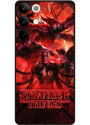 Силіконовий чохол бампер для realme c85 дивні дива stranger things