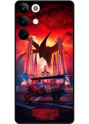 Силіконовий бампер чохол для realme c85 кіно дивні дива stranger things