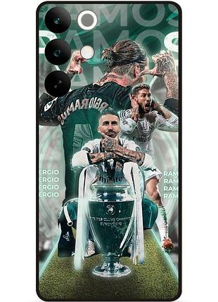 Силіконовий чохол бампер для realme c85 з малюнком серхио рамос sergio ramos