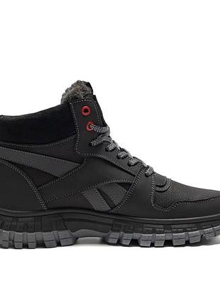 Зимние ботинки reebok черные 2