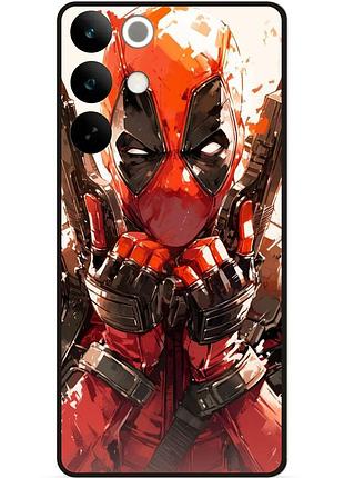 Силіконовий бампер чохол для realme c85 з малюнком дедпул deadpool