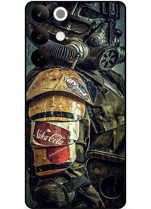 Чохол силіконовий бампер для realme c85 з картинкою fallout фоллаут