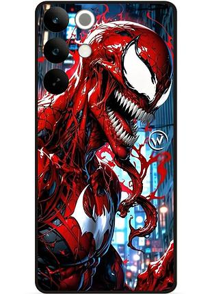 Силіконовий чохол бампер для realme c85 з малюнком веном venom карнаж