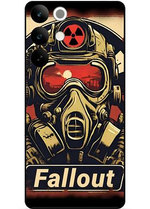 Силіконовий чохол бампер для realme c85 fallout фоллаут