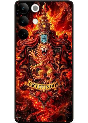 Чохол силіконовий бампер для realme c85 з малюнком ґрифіндор gryffindor гаррі поттер harry potter
