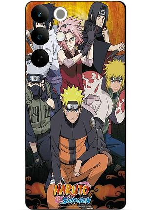 Силіконовий чохол бампер для realme c85 з малюнком naruto наруто аніме
