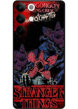 Силіконовий чохол бампер для realme c85 pro дивні дива stranger things