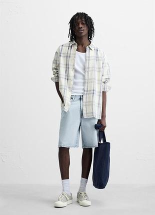 Шорти zara straight fit 8062/480/406