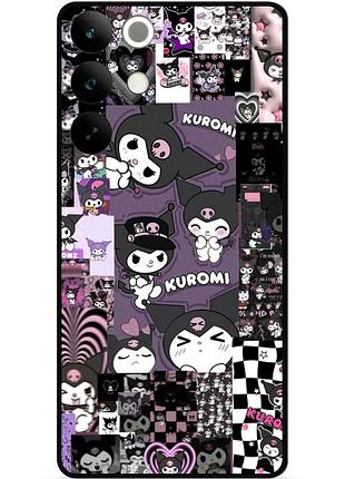 Чохол силіконовий бампер для realme c85 pro з картинкою kuromi куромі