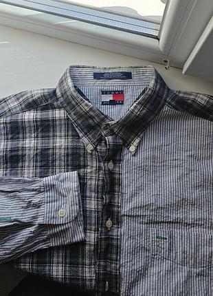 Tommy hilfiger рубашка винтажная мужская