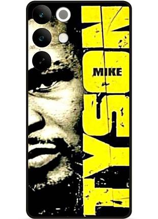 Силіконовий чохол бампер для realme c85 pro з малюнком tyson майк тайсон