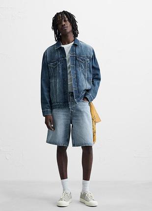 Шорти zara straight fit 8062/480/427