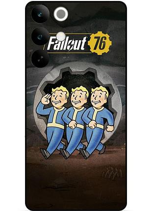 Силіконовий чохол бампер для realme c85 pro фоллаут fallout