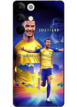 Силіконовий чохол бампер для realme c85 pro з малюнком роналдо аль наср ronaldo