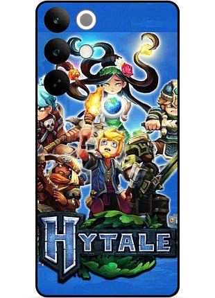 Силіконовий чохол бампер для realme c85 pro з картинкою хайтейл hytale