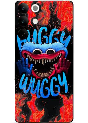 Силіконовий чохол бампер для realme c85 pro з малюнком хаггі вагі huggy wuggy