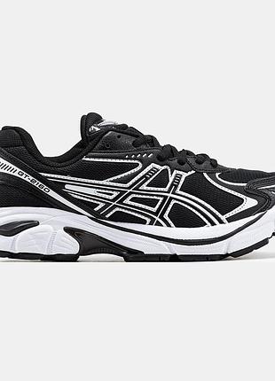 Чорні чоловічі кросівки asics gel 2160 black white х ассікс 42