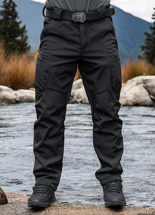 Штаны klost зимние soft shell цвет чёрный