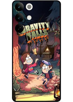 Силіконовий чохол бампер для realme c85 pro з малюнком гравіті фолз gravity falls