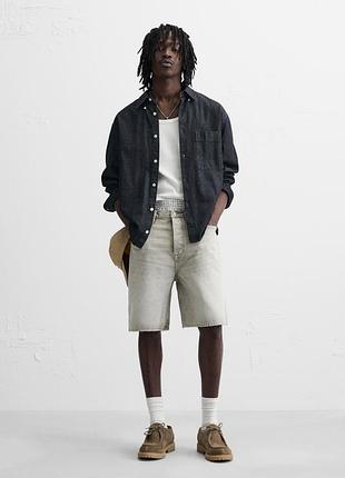 Шорти zara straight fit 8062/480/802