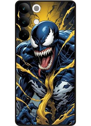 Силіконовий чохол бампер для realme c85 pro з малюнком веном venom карнаж