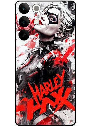 Силіконовий бампер чохол для realme c85 pro з малюнком harley quinn харлі квінн joker