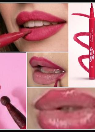 Lamel make up gummy glow lip marker 02 маркер для губ