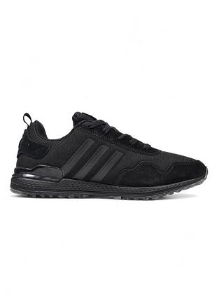 Чорні чоловічі кросівки adidas pod-s3.1 black x адідас 43