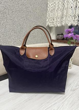Складна нейлонова сумка longchamp