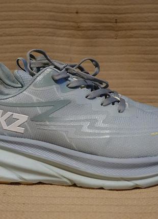 Легчайшие текстильные беговые кроссовки бирюзового цвета hokz running китай 43 р. ( 27 см.)