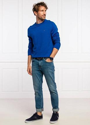 Светер чоловічий tommy hilfiger, синього колььру, розмір xxl