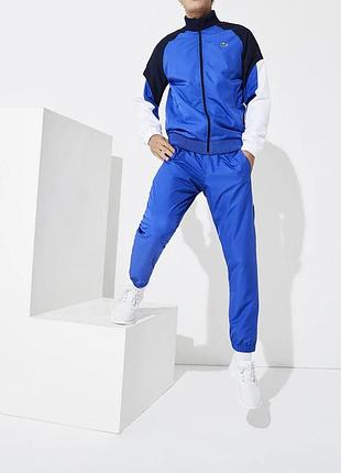 Чоловічий спортивний тенісний костюм lacoste sport colourblock, розмір m